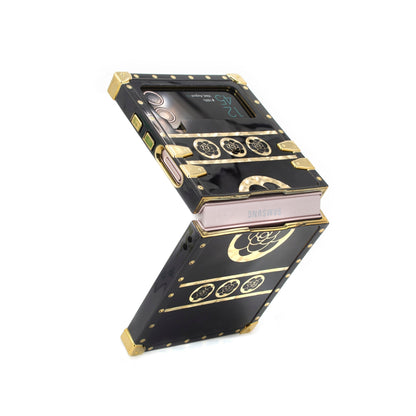 Capa quadrada para Samsung Galaxy Z Flip6/5/4/3 5G "Yin"