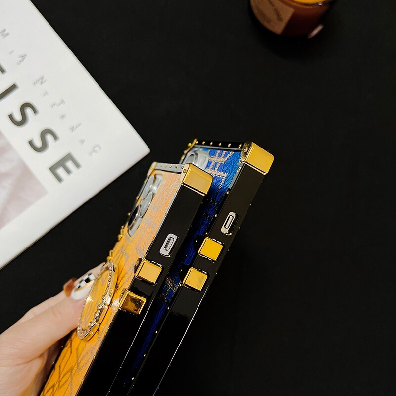 링 "시안"이있는 삼성 케이스