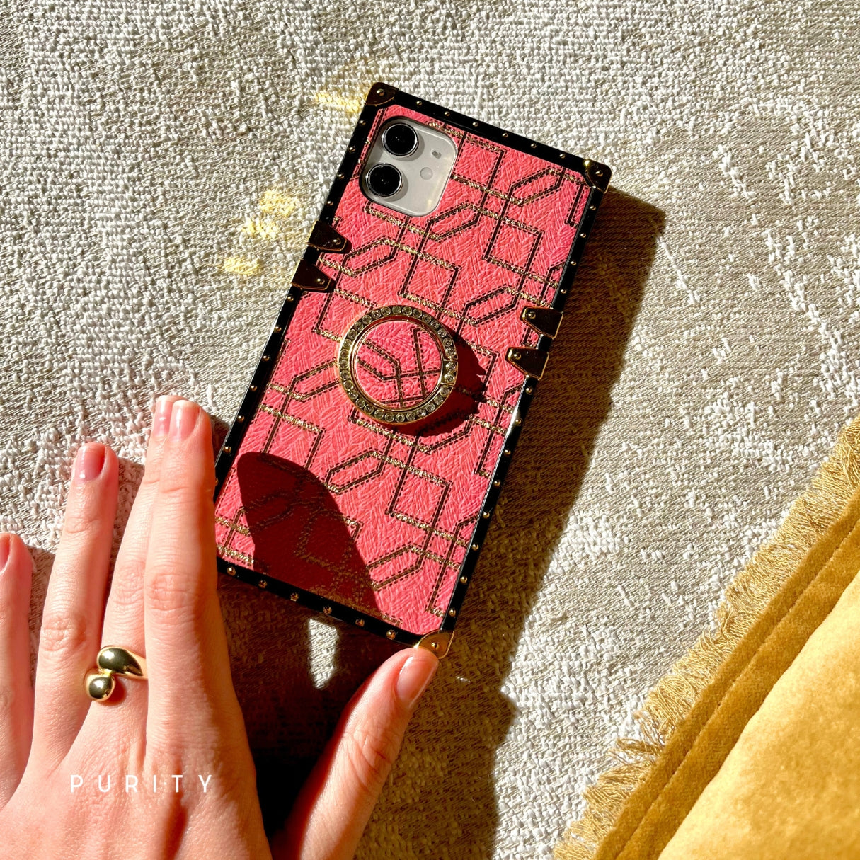 リング「ピーチ」のサムスンケース