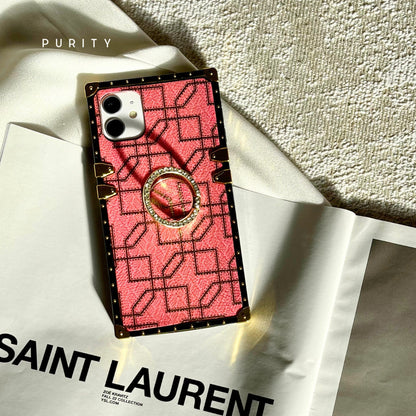 "Peach"링이있는 삼성 케이스