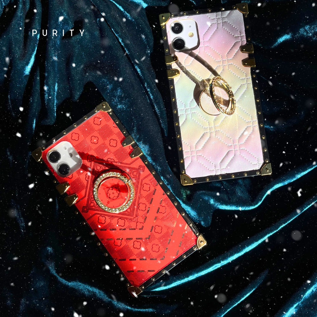 リングのあるサムスンのケース「親愛なるサンタ」