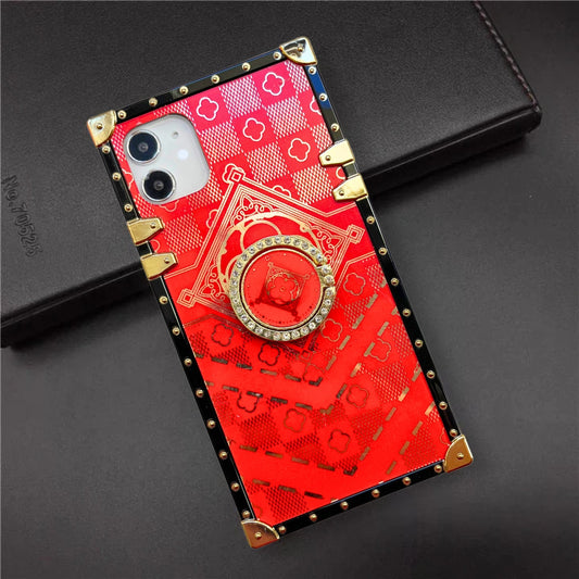 リングのあるサムスンのケース「親愛なるサンタ」