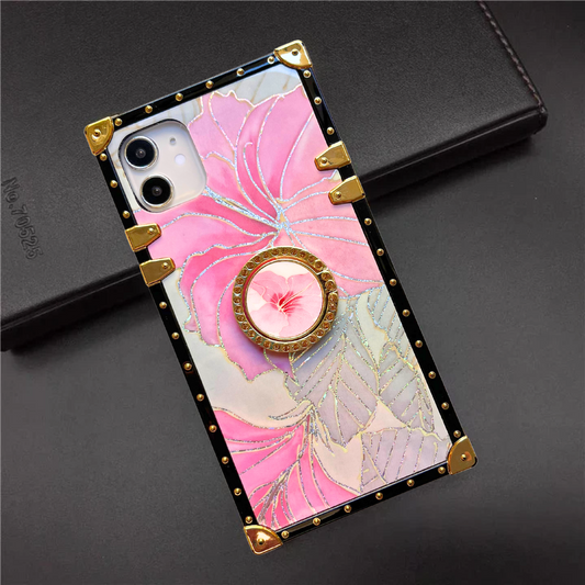 Samsung Case с кольцом "Pink Hibiscus"