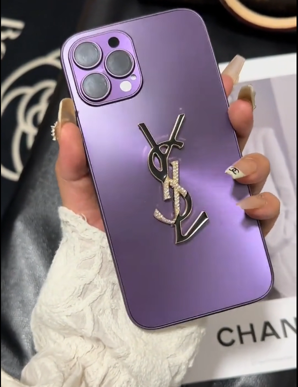 Элегантная буква Shine X Mono iPhone Case с цепью