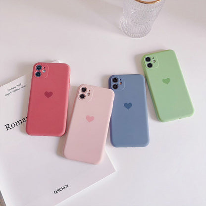 Сердце матового чехла iPhone