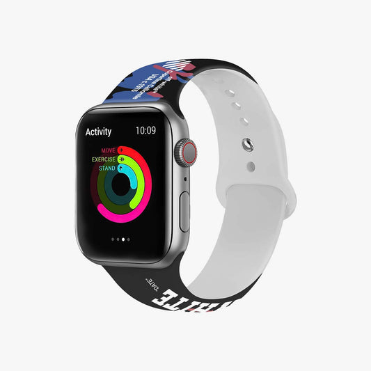 Pasek do Apple Watch | OW Kamuflaż Czarny