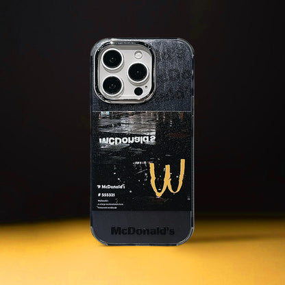 Ограниченный чехол для iPhone | Ресторан быстрого питания под дождем