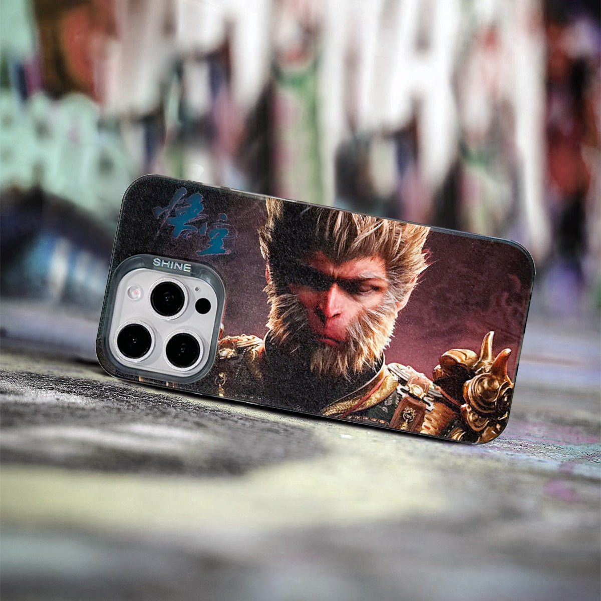 Ограниченный чехол для iPhone | Черный миф Wukong 7