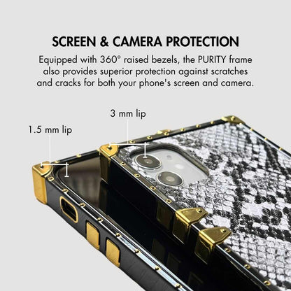 링 "알비노"가있는 삼성 케이스