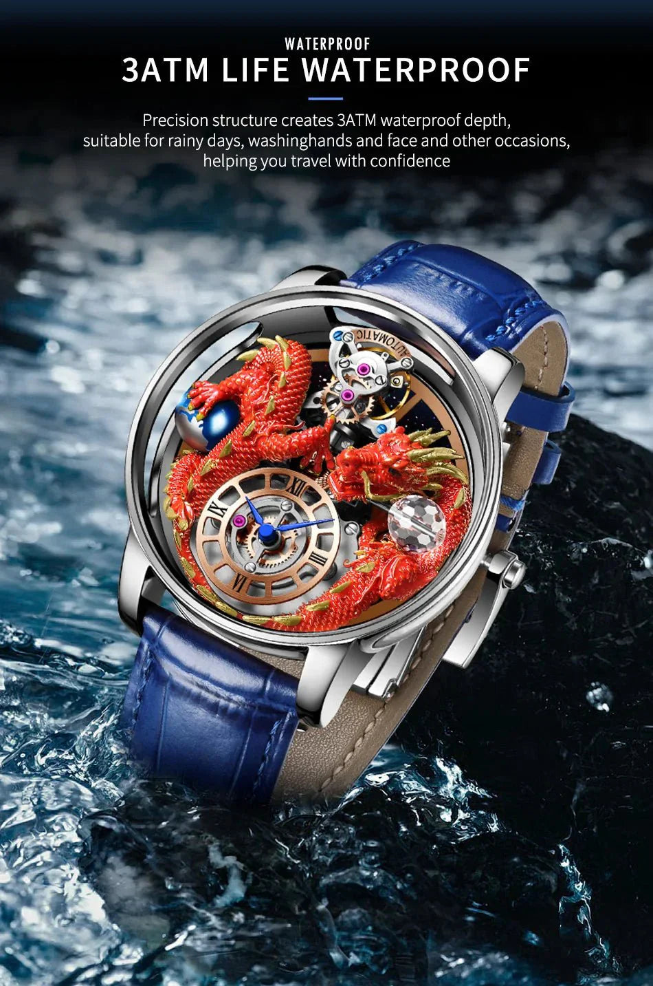Το Superior Dragon Automatic Watch - Prestige Edition