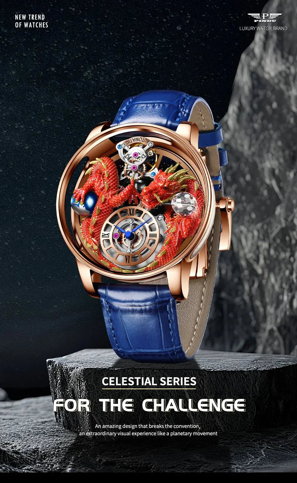 Το Superior Dragon Automatic Watch - Prestige Edition